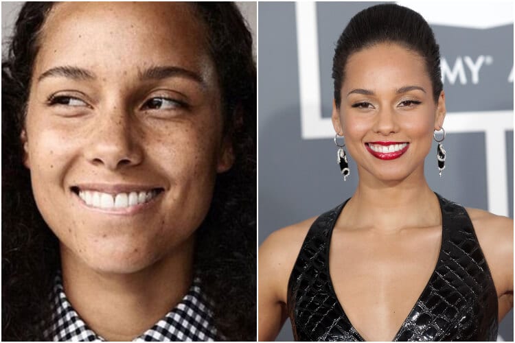 Famous Women Without Cosmetics