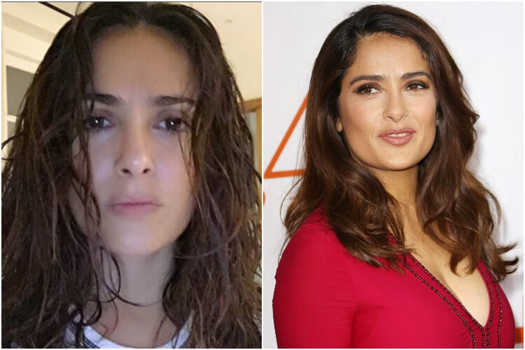 Famous Women Without Cosmetics