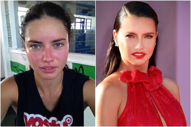 Famous Women Without Cosmetics