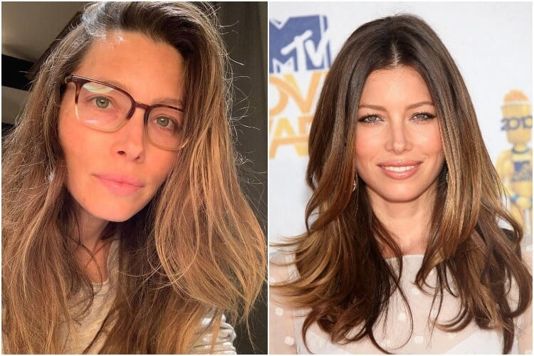 Famous Women Without Cosmetics