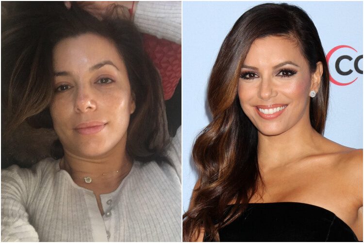 Famous Women Without Cosmetics