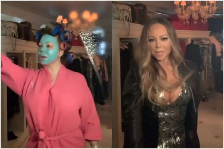 Mariah Carey Shares #WipeItDown Challenge