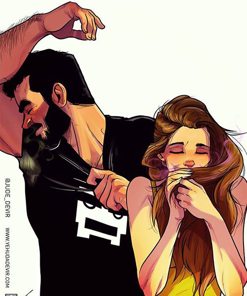 Cartoonist Yehuda Devir Wife Maya