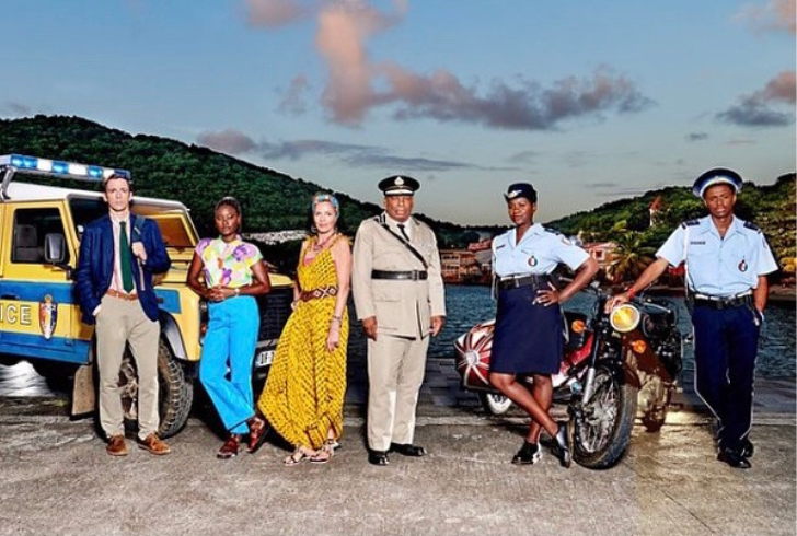 elizabethbourgine | Instagram | Elízabeth Bourgine, known for popular BBC series 'Death in Paradise'.